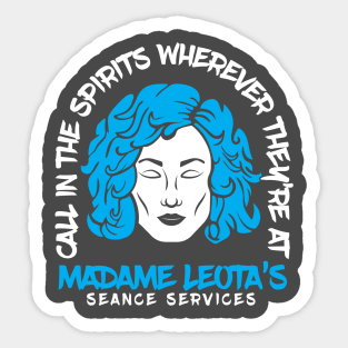 Madame Leota's Seance Services Sticker